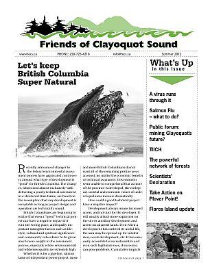 Summer 2012 print newsletter available