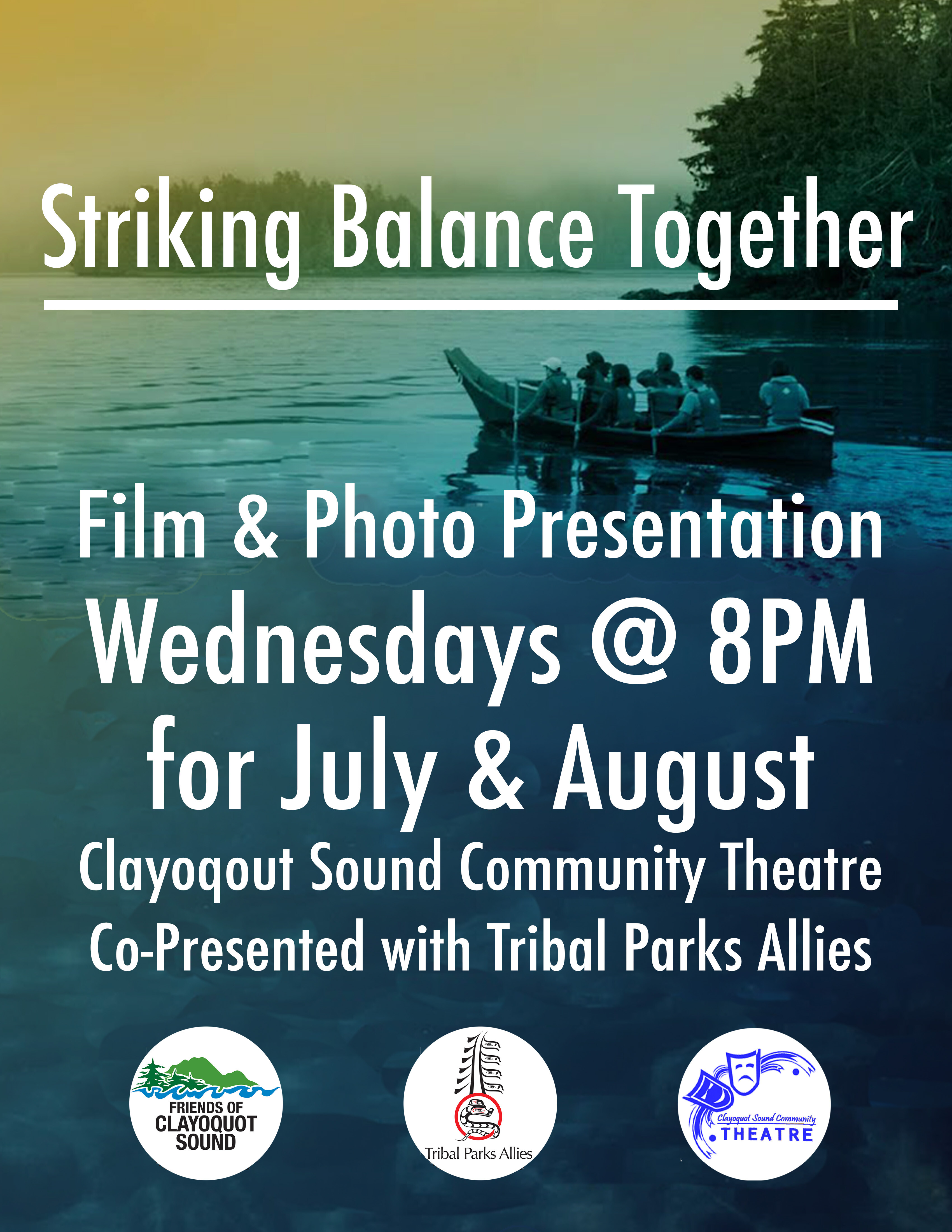 Free Public Summer Presentations: “Striking Balance Together”