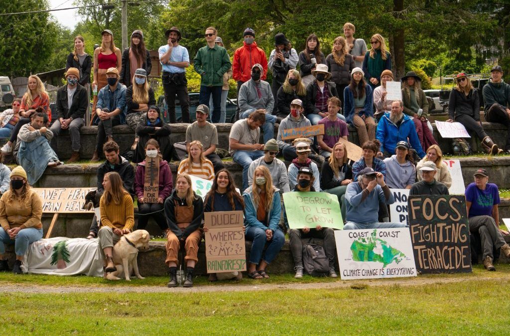 Protect Old Growth Forest Solidarity Rally in Tofino!