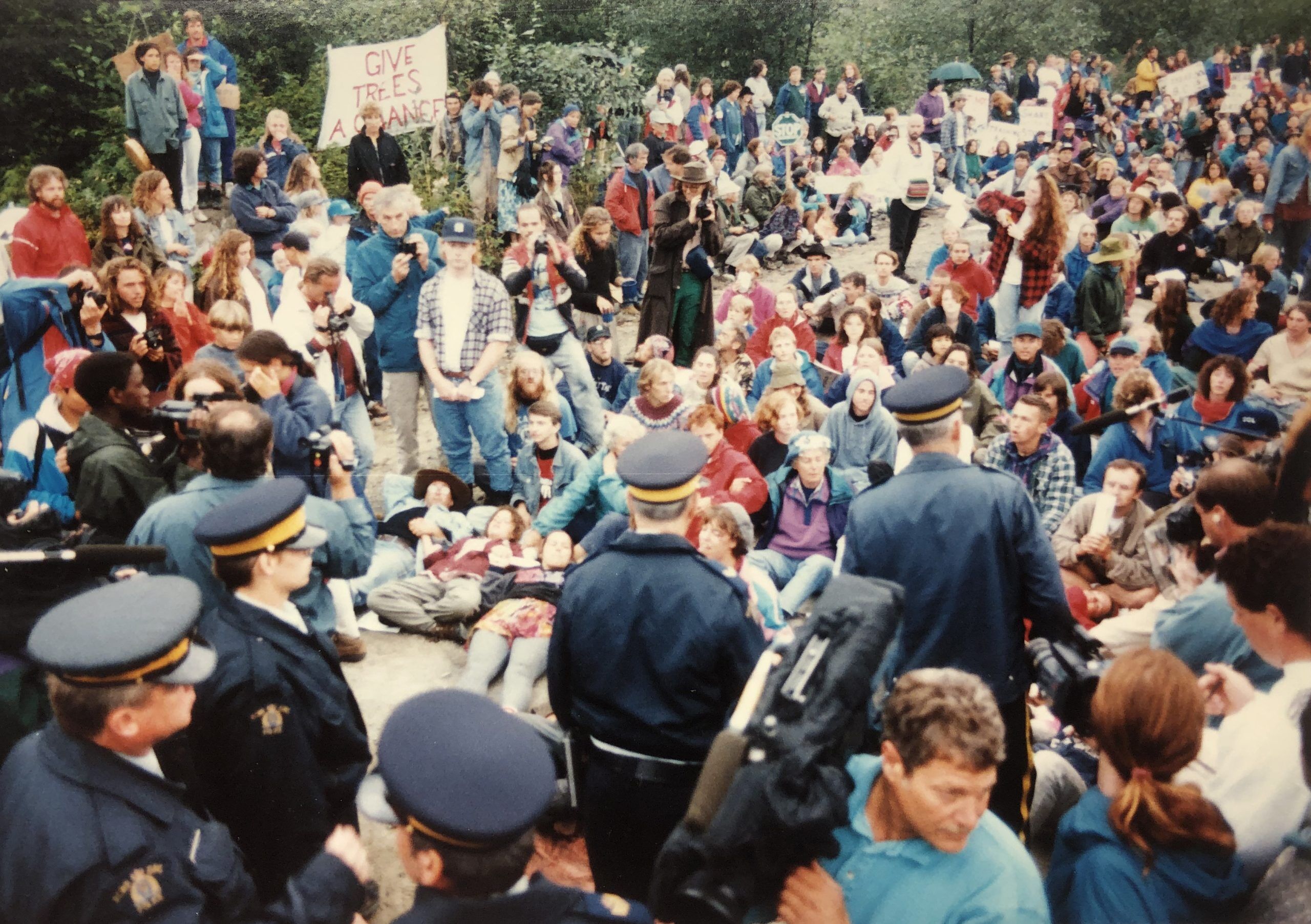 1993 Protests organized by Friends of Clayoquot Sound