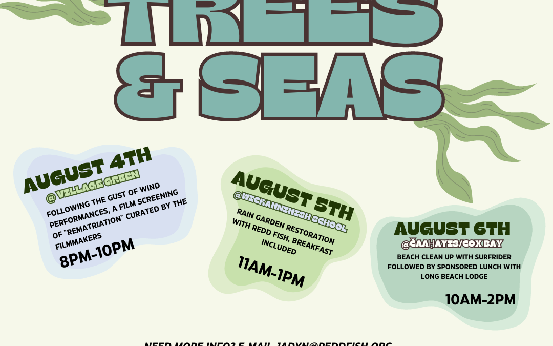 Trees + Seas Festival Launches August 4-6!